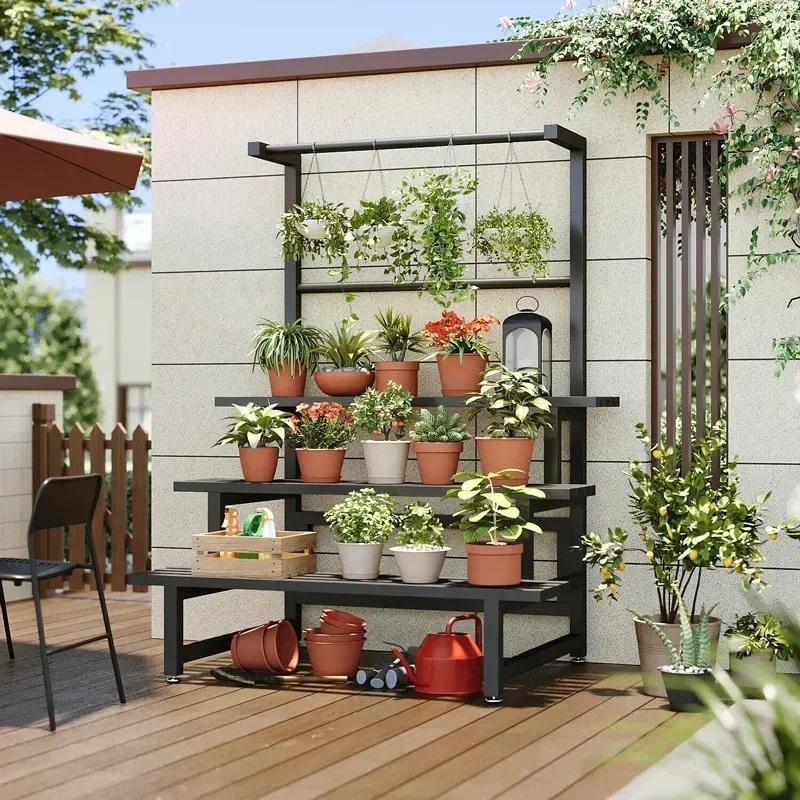 Katmanlı ekran bitki raf raf e - Outdoor Furniture Luxury incelemesi ve fiyatı