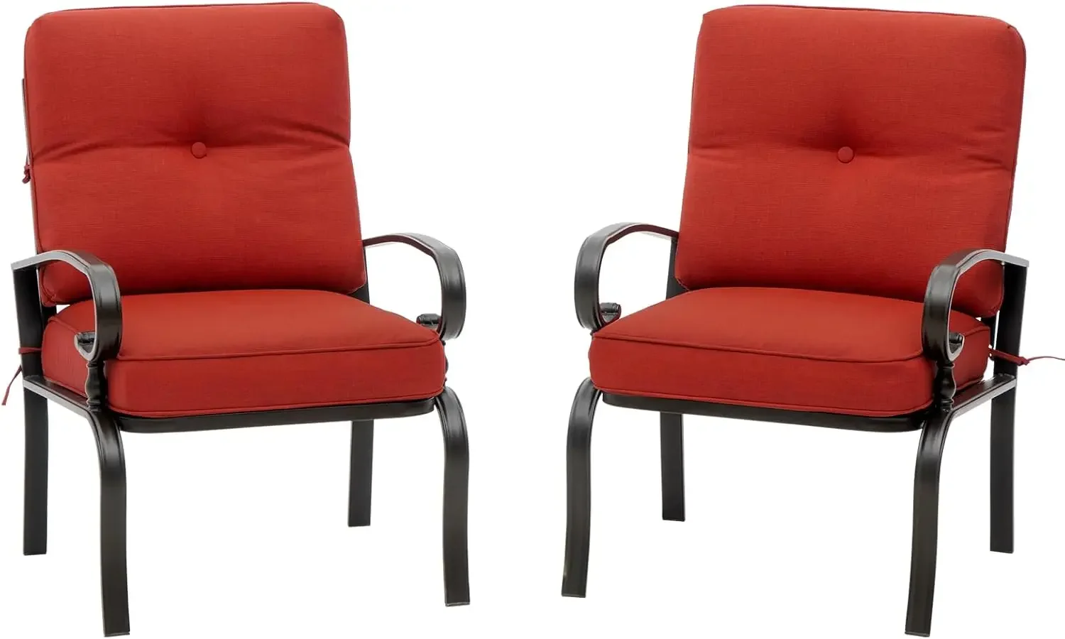 Kırmızı Dış Mekan Metal Bistro - Outdoor Furniture Metal Chairs incelemesi ve fiyatı